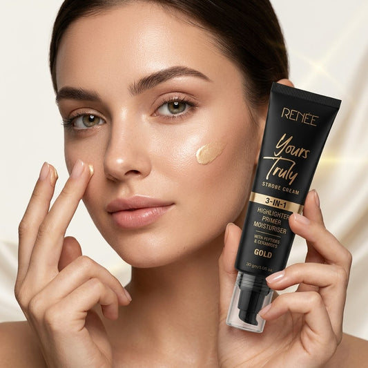 RENÉE Yours Truly 3-in-1 Strobe Cream – Gold (30g)