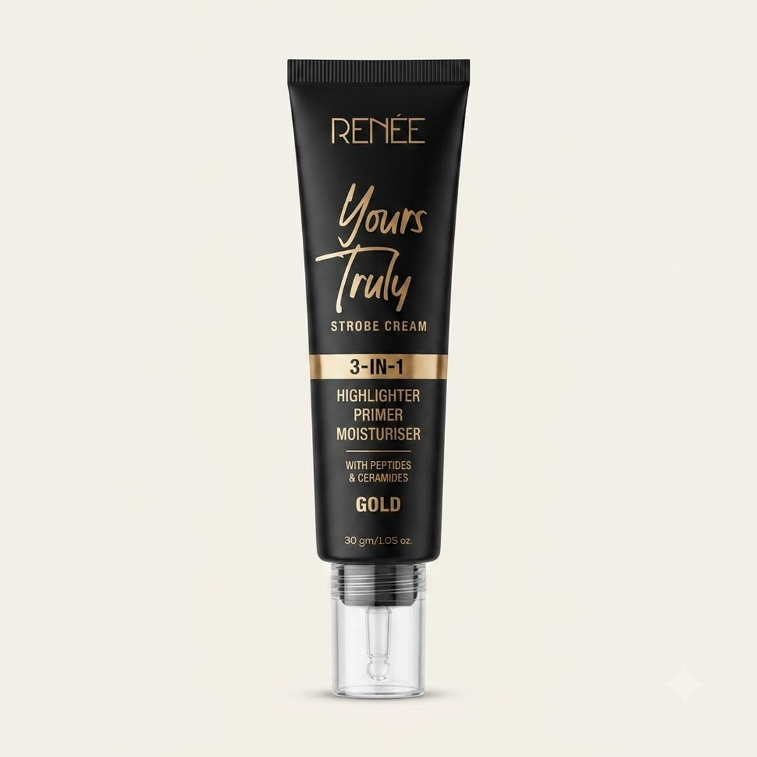 RENÉE Yours Truly 3-in-1 Strobe Cream – Gold (30g)