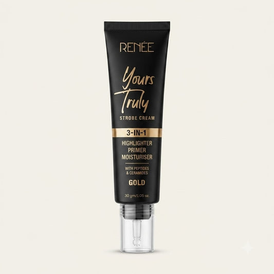 RENÉE Yours Truly 3-in-1 Strobe Cream – Gold (30g)
