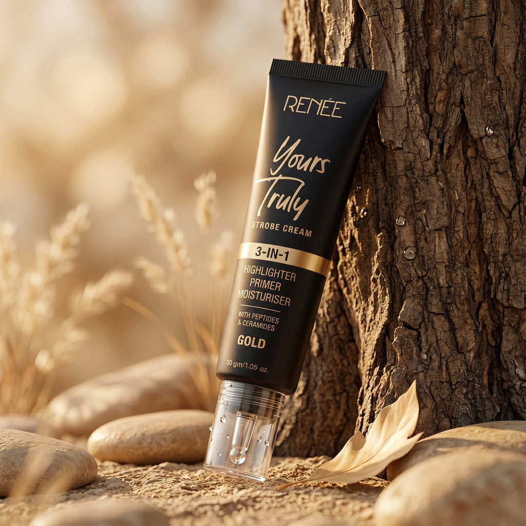 RENÉE Yours Truly 3-in-1 Strobe Cream – Gold (30g)