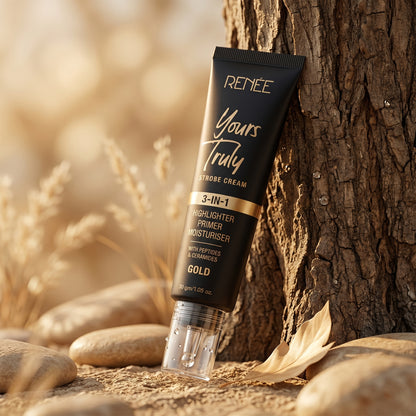RENÉE Yours Truly 3-in-1 Strobe Cream – Gold (30g)